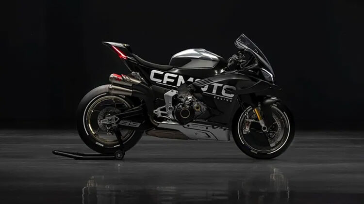 EICMA – CFMoto apresentou protótipo da V4 SR-RR
