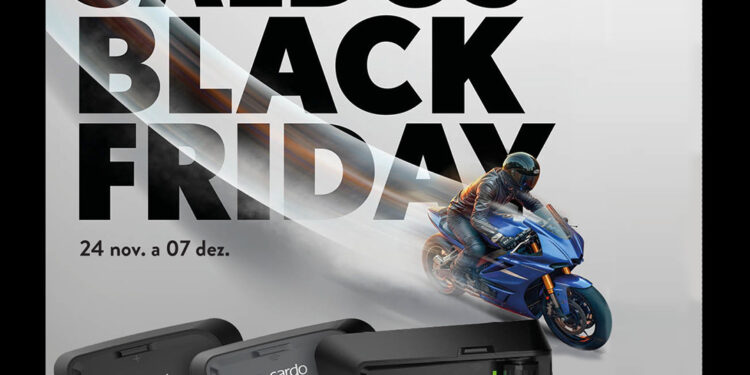 Intercoms Cardo em oferta especial ‘Black Friday’