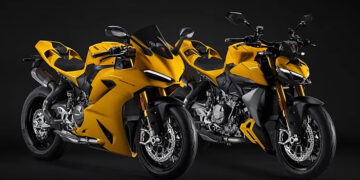 EICMA – Ducati Panigale V2 S e Streetfighter V2 S em amarelo