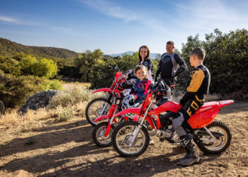Honda CRFs para os mais pequenos
