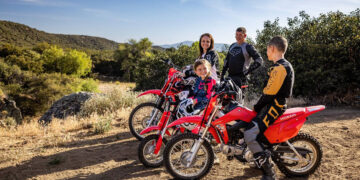 Honda CRFs para os mais pequenos