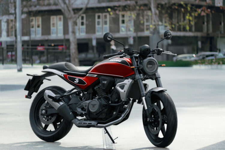 Charme retro da nova Moto Morini 3½ Sport