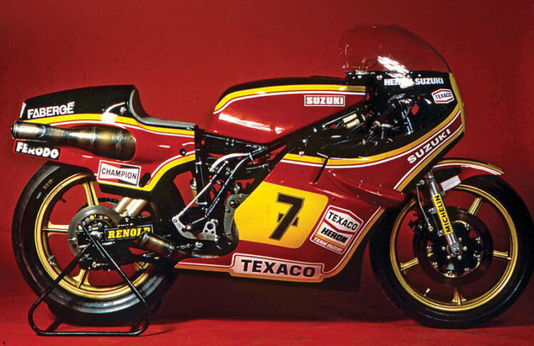 História | A Suzuki RG500 no Mundial | de Sheene a Uncini