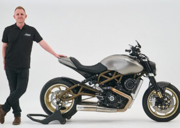 Langen foi estrondo no Motorcycle Live