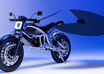 Uma moto movida a energia solar? Era só o que faltava!