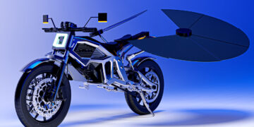 Uma moto movida a energia solar? Era só o que faltava!