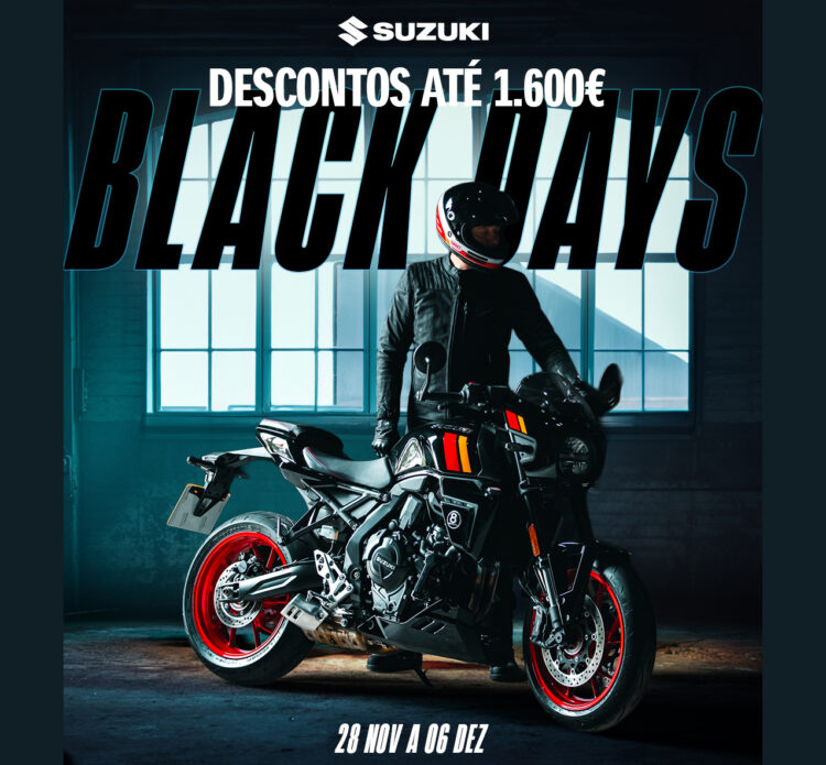 Suzuki Portugal lança nova campanha “Black Days Suzuki”