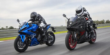 Suzuki lança novas cores para GSX-8R e V-Strom 1050DE