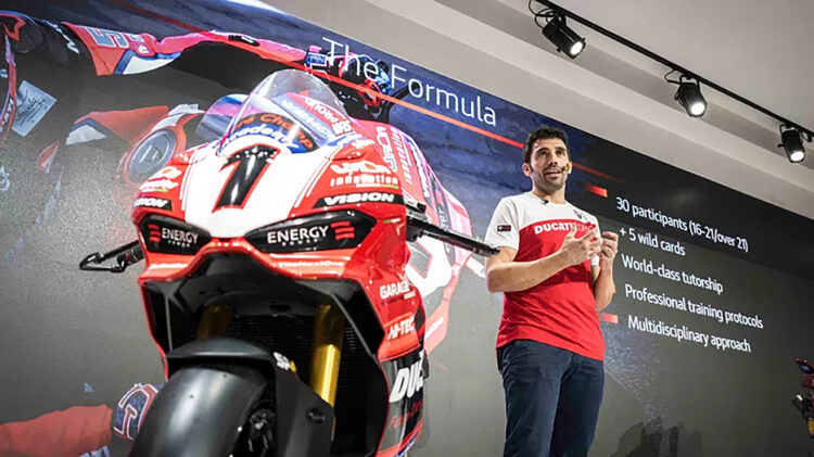 Ducati revela custos de inscrição para a V2 Future Champ Academy