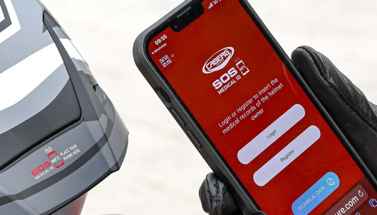 Caberg apresenta salto na segurança