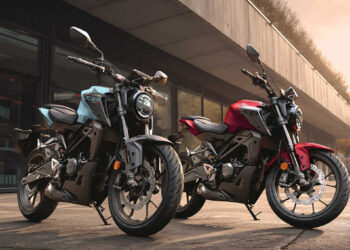 Honda com novas cores na CB125R