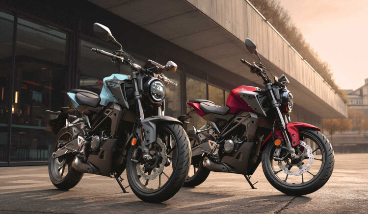 Honda com novas cores na CB125R