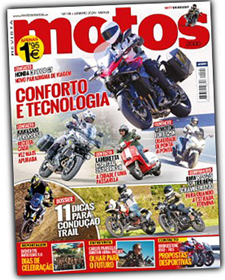 Motos de Janeiro nas bancas