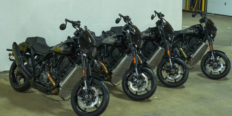 Buell em regresso tímido