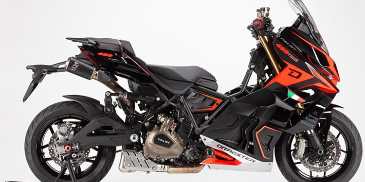Italjet lança scooter radical Dragster 459