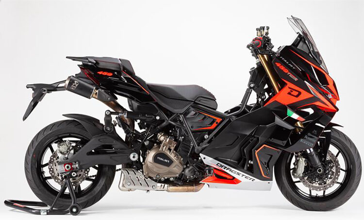 Italjet lança scooter radical Dragster 459