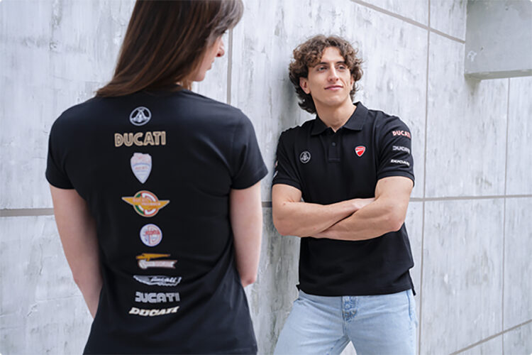 Ducati apresenta coleção de roupa dos 100 Anos