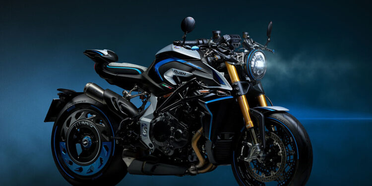 MV Agusta Rush Titanium revelada em St. Moritz