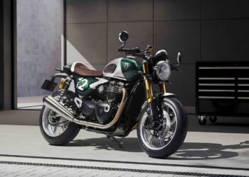 Triumph lança a Speed Twin Cafe Racer Edition