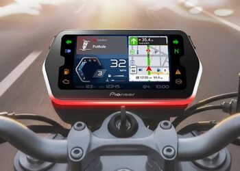 Novo painel para motos Pioneer