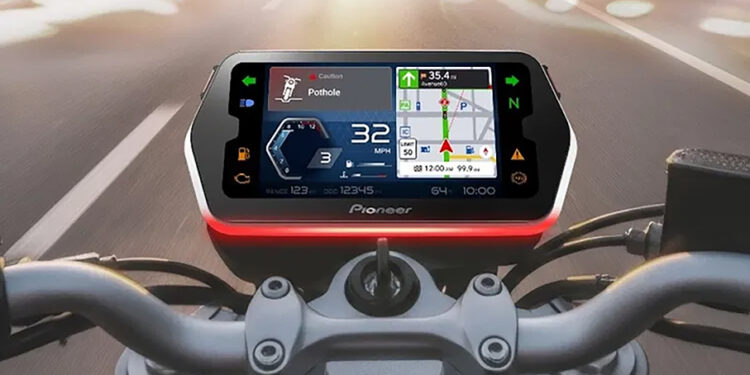 Novo painel para motos Pioneer