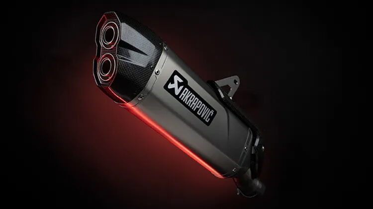 Ponteiras Slip-On Akrapovič para Ducati Multistrada V2 e Panigale V2