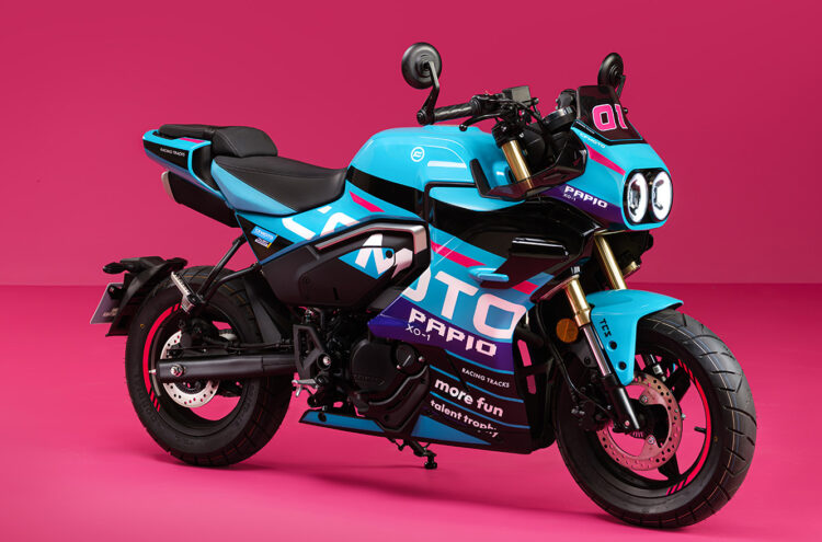 CFMoto imita Moto2 na pequena XO Papio Racer