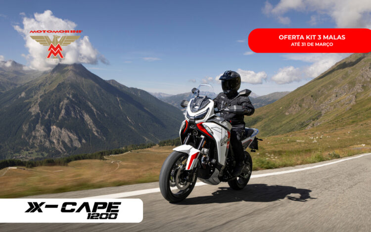 Moto Morini X.Cape 1200 chega a Portugal com campanha exclusiva de lançamento