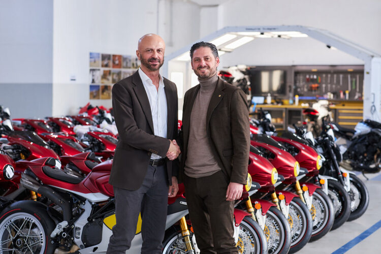MV Agusta anuncia parceria global com a DHL