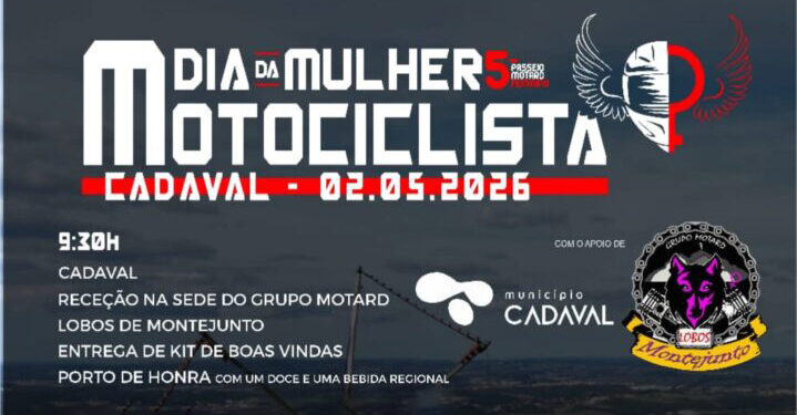 Dia da Mulher Motociclista é este ano no Cadaval