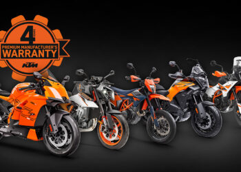 KTM estende garantia Premium de Fábrica