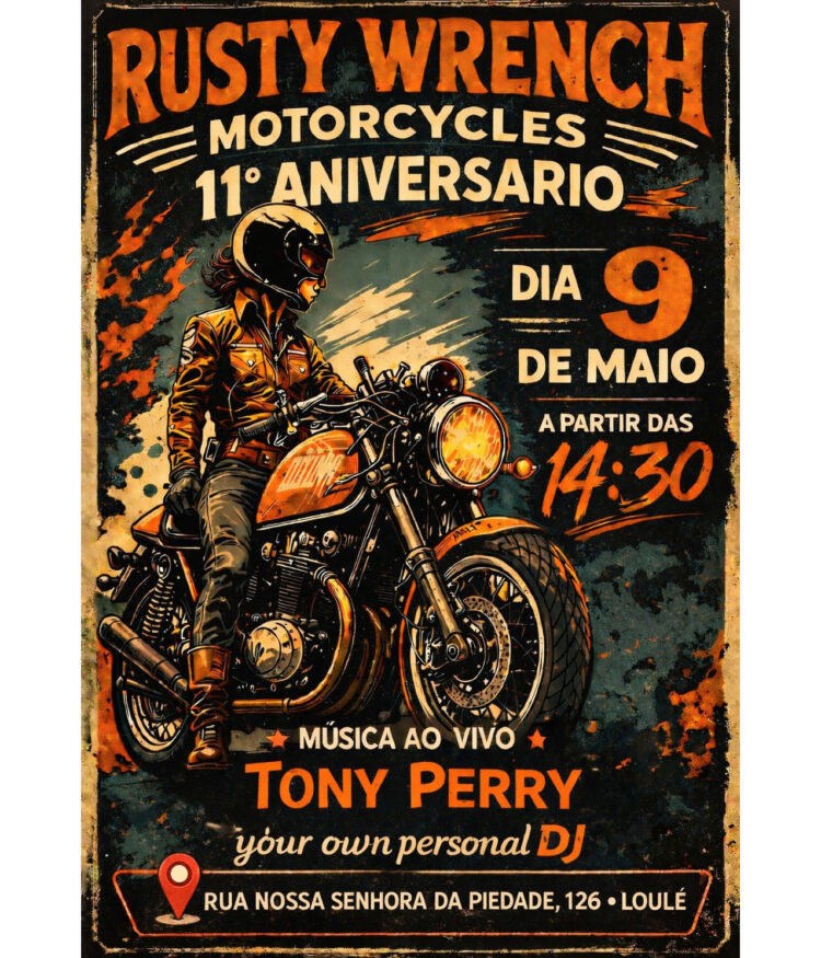Rusty Wrench celebra os 11 anos