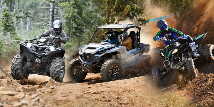 ATVs Yamaha em campanha