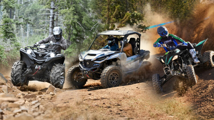 ATVs Yamaha em campanha