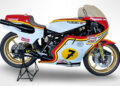 Suzuki RG500 de Barry Sheene, campeã do mundo de 1977, vai a leilão