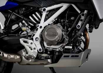 Mudar de velocidade mais fácil com a nova BMW F450GS