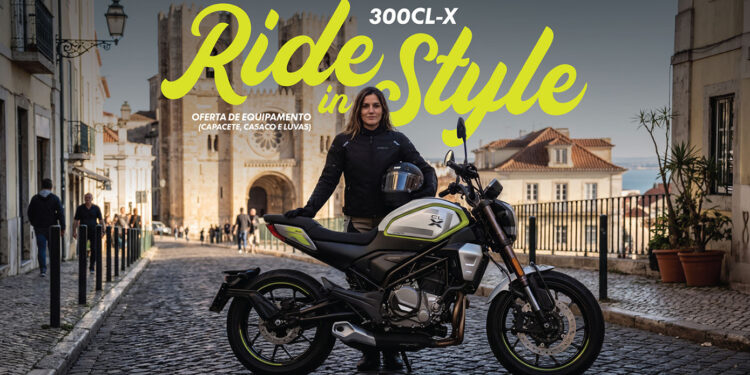 Campanha “Ride in Style” com oferta de equipamento CFMOTO