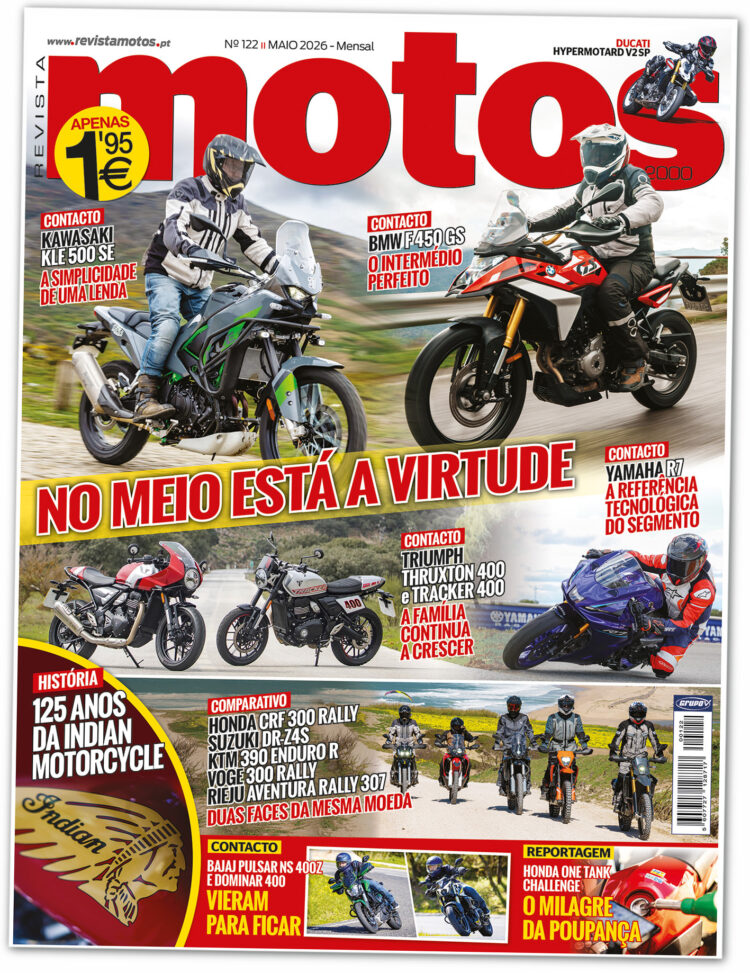 Revista Motos de maio nas bancas