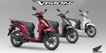 Honda atualiza Vision 110 com novas cores para 2026