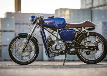Blue Monday: Uma pequena Cafe Racer com alma