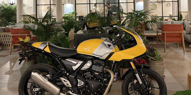 Novas Triumph apresentadas em Marbella