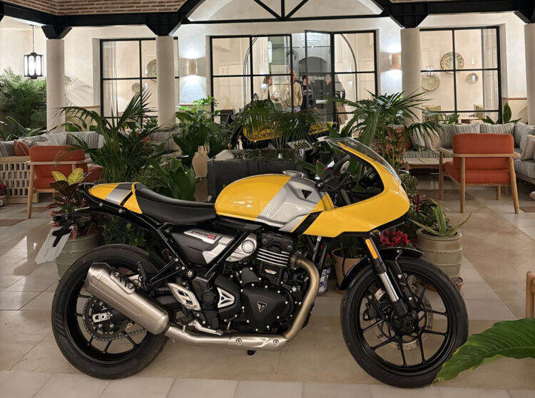 Novas Triumph apresentadas em Marbella