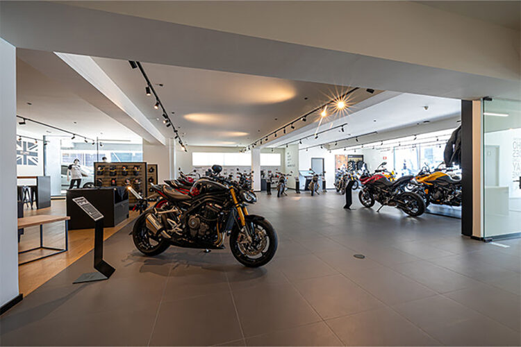 Novo concessionário Triumph Porto