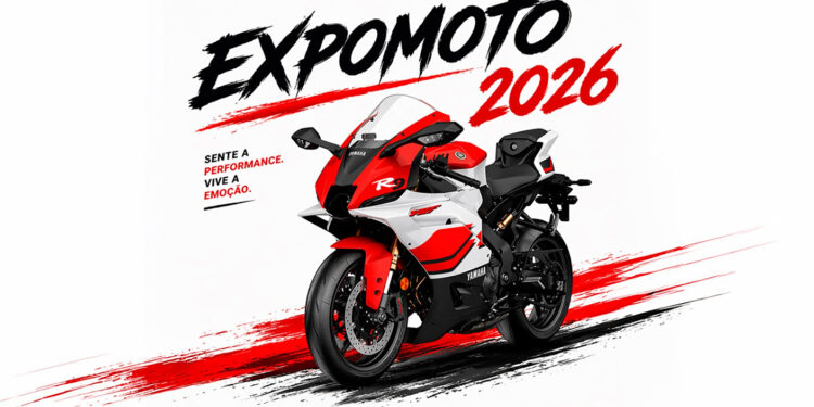 Testa modelos Yamaha na Expomoto