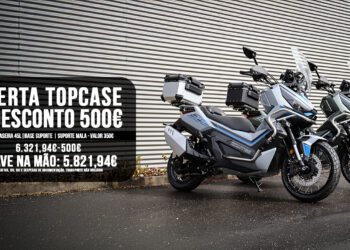 Scooter Zontes com oferta da Top Case