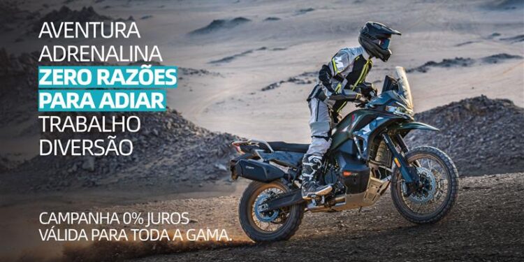 CFMOTO com campanha “Zero Razões para Adiar”
