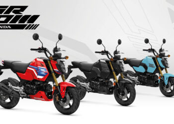 Novas cores para a MSX125 Grom