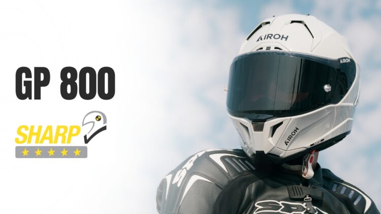 Airoh GP800 conquista classificação máxima no programa SHARP