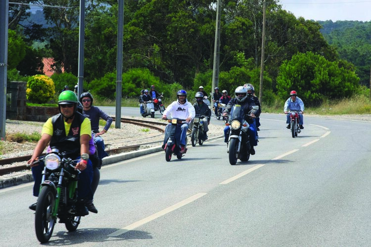 16º Passeio Ciclomotores Antigos