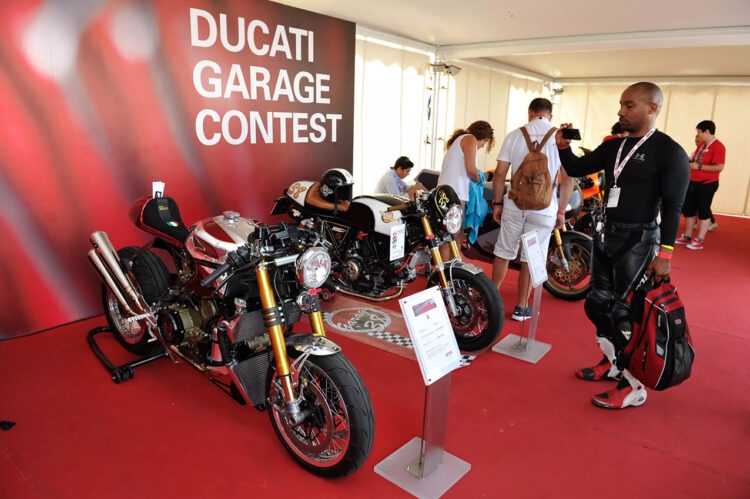 Garage Contest da Ducati celebra as melhores especiais